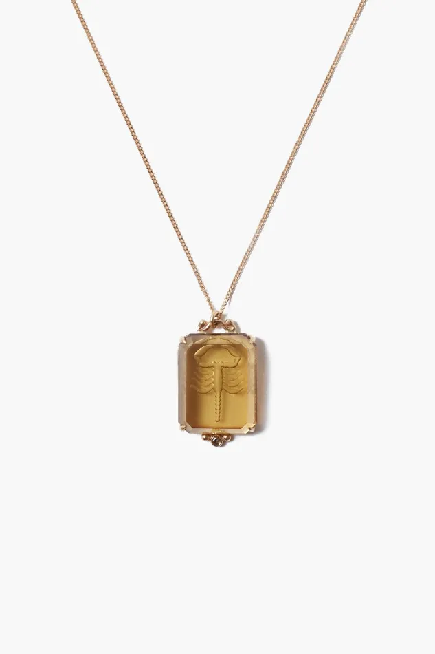 14k Scorpio Zodiac Necklace Women Chan Luu 14k Fine