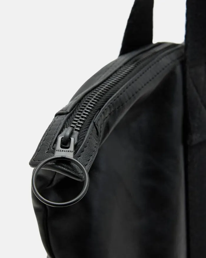 Afan Spacious Recycled Tote Bag Black Men AllSaints Bags and Wallets
