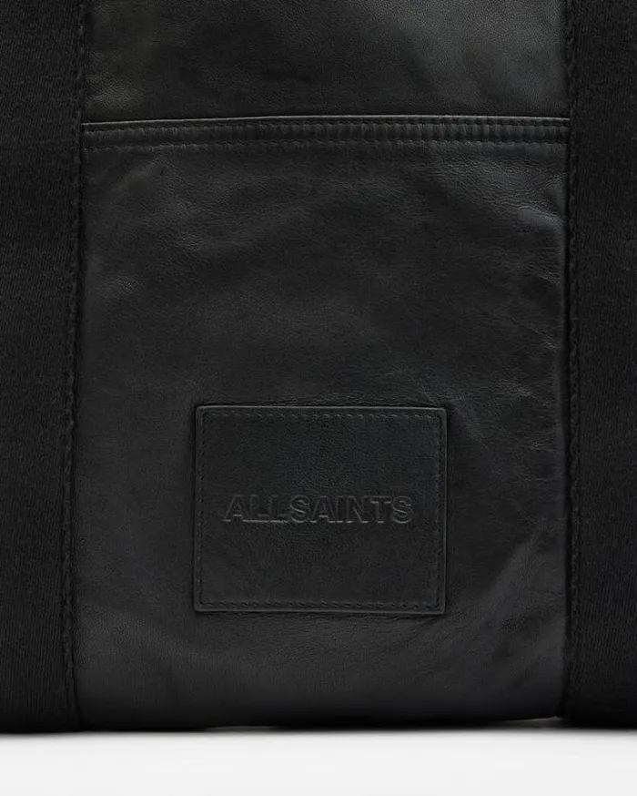 Afan Spacious Recycled Tote Bag Black Men AllSaints Bags and Wallets