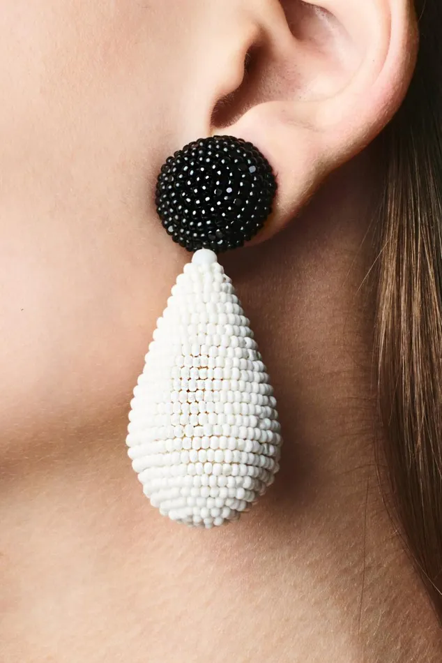 Alena Earrings 8211 Smooth Beads Women Sachin and Babi Earrings