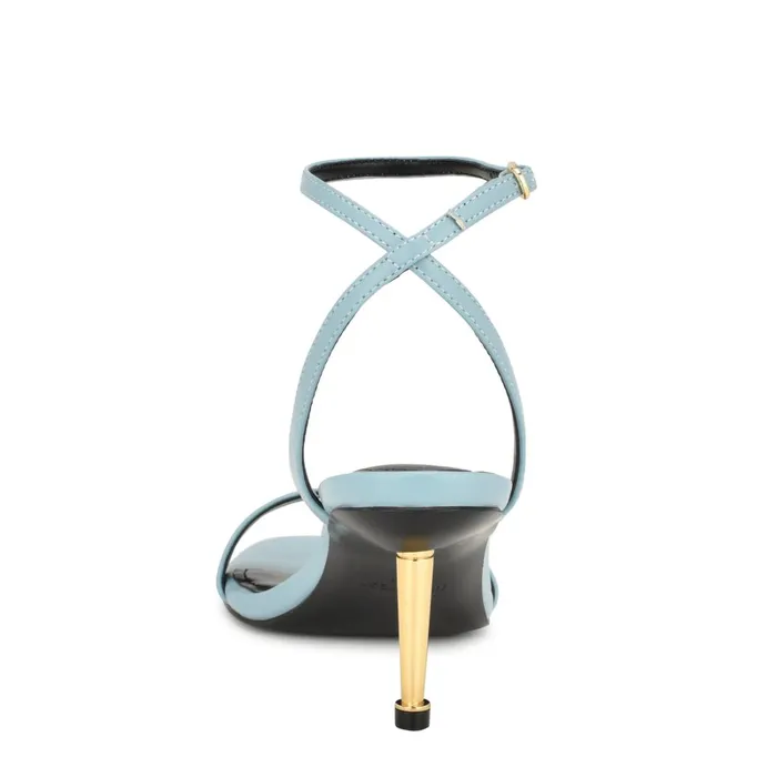 Anny Ankle Strap Heeled Sandals Blue Women Nine West Mid Heels Anny Ankle Strap Heeled Sandals Blue Women Nine West Mid Heels
