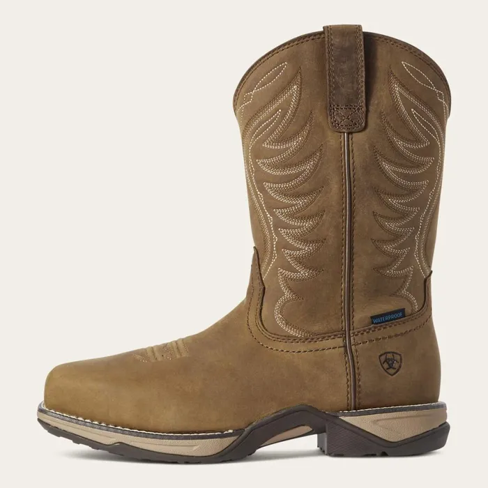 Anthem Waterproof Composite Toe Work Boot Distressed Brown Women Ariat Western Boots Anthem Waterproof Composite Toe Work Boot Distressed Brown Women Ariat Western Boots