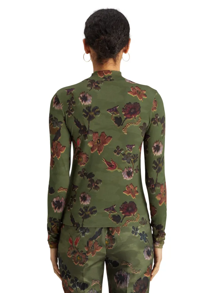 AOP LONG SLEEVE TSHIRT Poetry Tapestry Military Women Scotch and Soda Tops and TShirts AOP LONG SLEEVE TSHIRT Poetry Tapestry Military Women Scotch and Soda Tops and TShirts