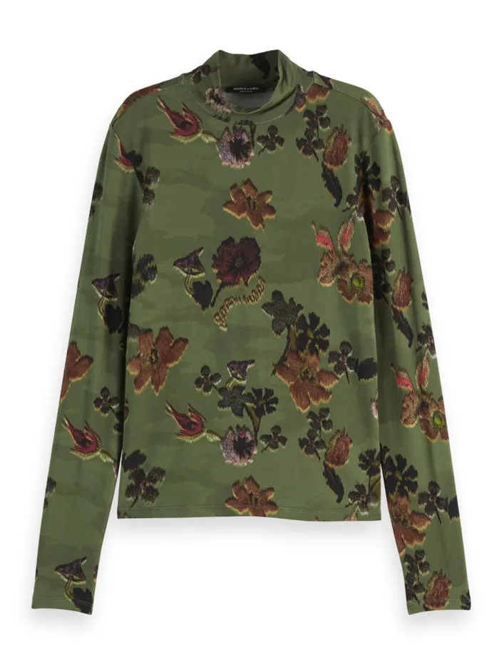 AOP LONG SLEEVE TSHIRT Poetry Tapestry Military Women Scotch and Soda Tops and TShirts AOP LONG SLEEVE TSHIRT Poetry Tapestry Military Women Scotch and Soda Tops and TShirts