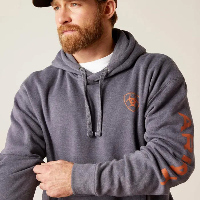 Ariat Logo Hoodie Odyssey Gray Heather Men Ariat Sweatshirts and Hoodies Ariat Logo Hoodie Odyssey Gray Heather Men Ariat Sweatshirts and Hoodies