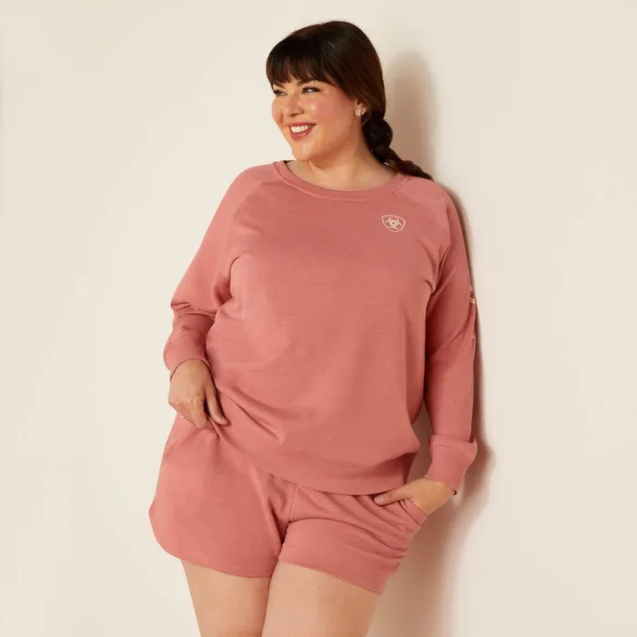 Ariat Logo Sweatshirt Dusty Rose Women Ariat Sweatshirts and Hoodies Ariat Logo Sweatshirt Dusty Rose Women Ariat Sweatshirts and Hoodies