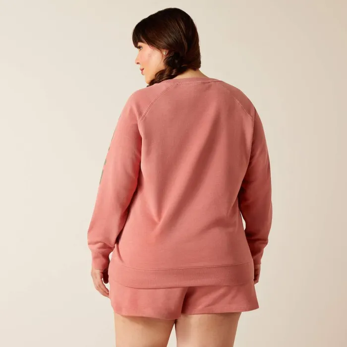 Ariat Logo Sweatshirt Dusty Rose Women Ariat Sweatshirts and Hoodies Ariat Logo Sweatshirt Dusty Rose Women Ariat Sweatshirts and Hoodies