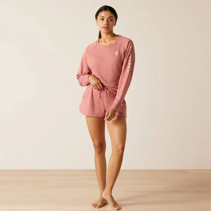 Ariat Logo Sweatshirt Dusty Rose Women Ariat Sweatshirts and Hoodies Ariat Logo Sweatshirt Dusty Rose Women Ariat Sweatshirts and Hoodies