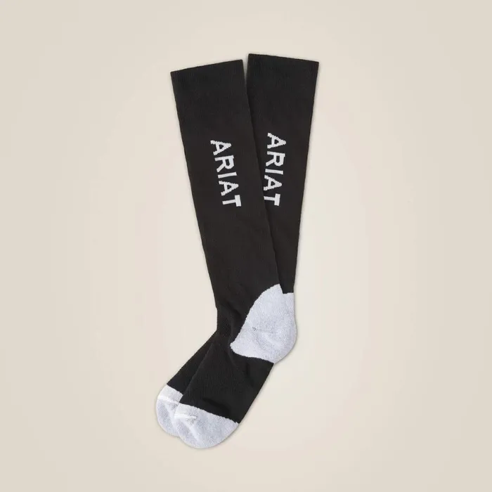 AriatTEK Performance Socks Black MenWomen Ariat Socks