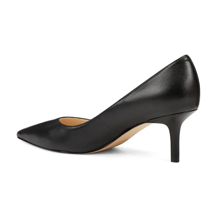 Arlene Pointy Toe Pumps Black Leather Women Nine West Pumps Arlene Pointy Toe Pumps Black Leather Women Nine West Pumps