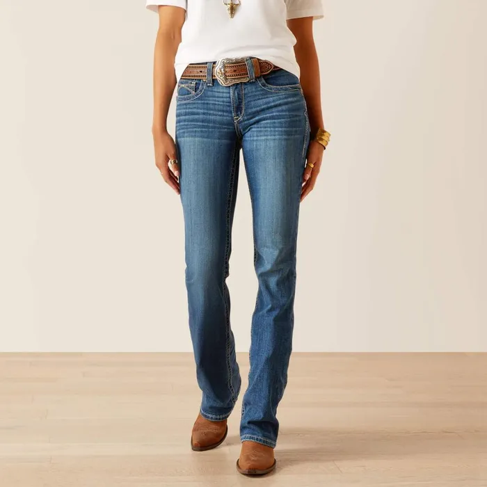 Arrow Fit Perfect Rise Alina Boot Cut Vermont Women Ariat Denim