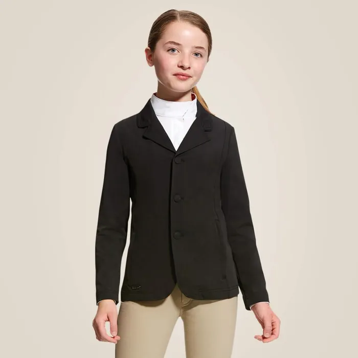 Artico Show Coat Black Kids Ariat English Riding Clothing