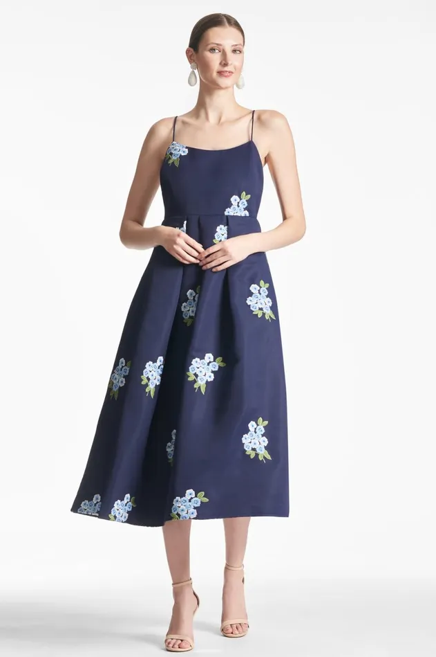 Audra Dress 8211 Midnight Women Sachin and Babi Sleeveless