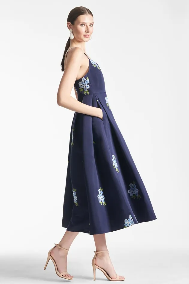 Audra Dress 8211 Midnight Women Sachin and Babi Sleeveless