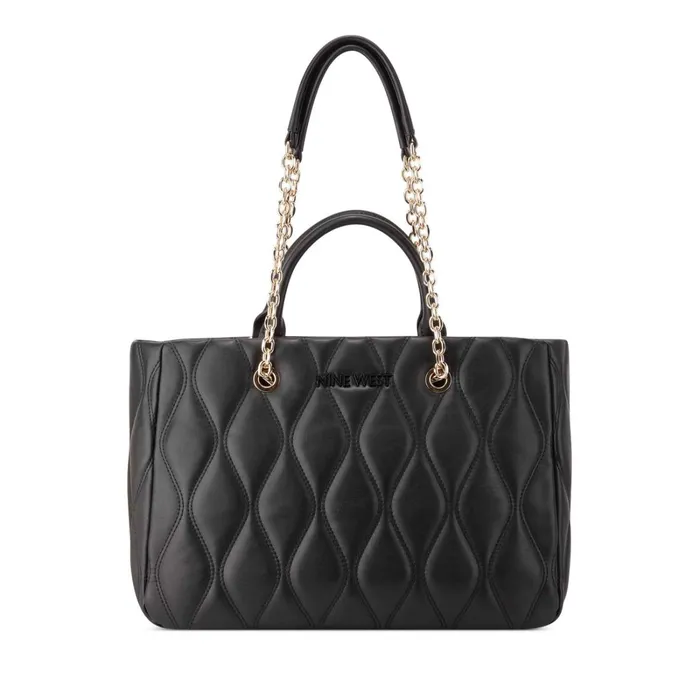 Aurelie Jet Set Carryall Black Women Nine West Totes and Backpacks