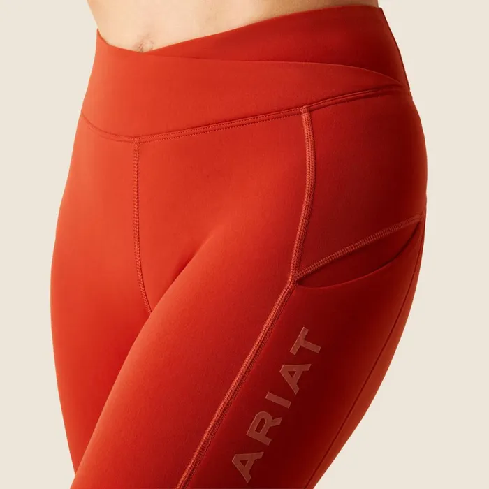 Avail Half Grip Tight Red Ochre Women Ariat Pants and Shorts Avail Half Grip Tight Red Ochre Women Ariat Pants and Shorts