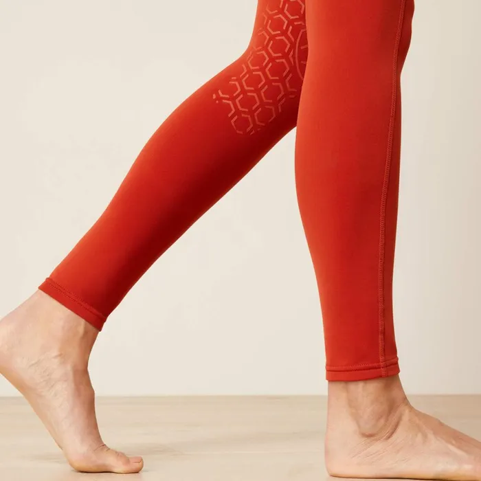 Avail Half Grip Tight Red Ochre Women Ariat Pants and Shorts Avail Half Grip Tight Red Ochre Women Ariat Pants and Shorts