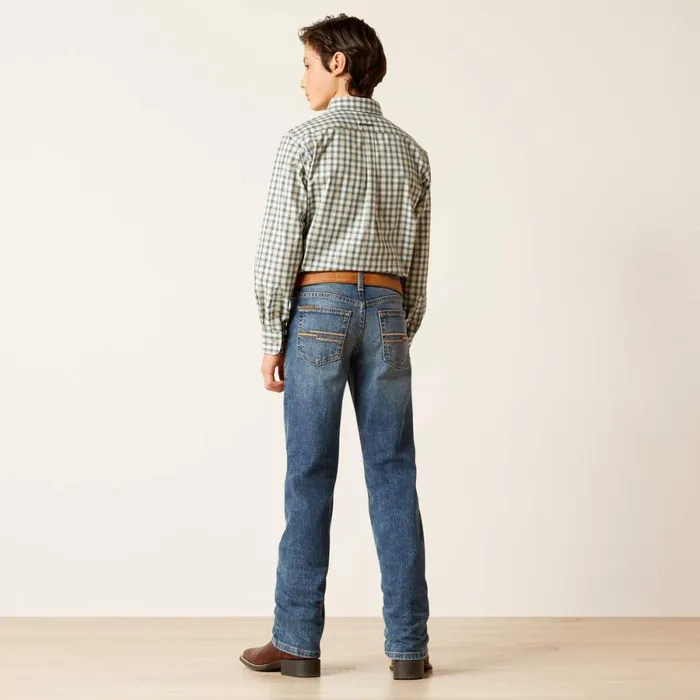 B5 Slim Paul Straight Jean Nelson Kids Ariat Jeans B5 Slim Paul Straight Jean Nelson Kids Ariat Jeans