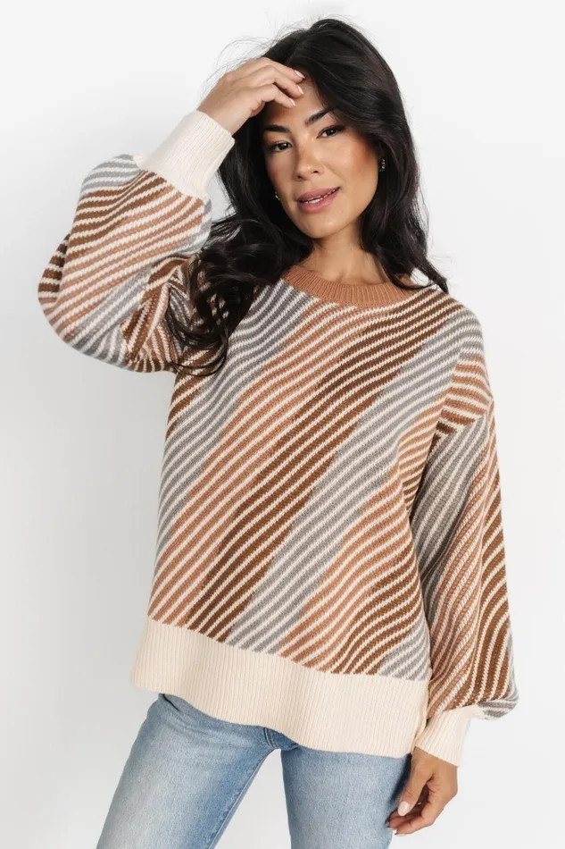 Baldwin Striped Sweater Multi Women Baltic Born Sweaters
