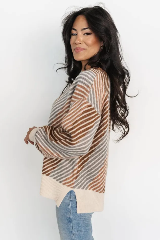Baldwin Striped Sweater Multi Women Baltic Born Sweaters