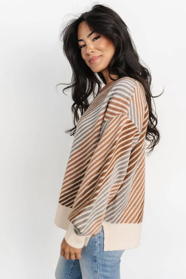 Baldwin Striped Sweater Multi Women Baltic Born Sweaters