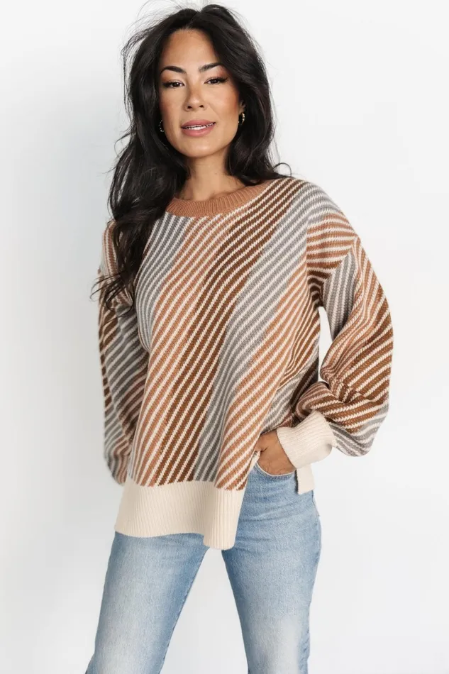 Baldwin Striped Sweater Multi Women Baltic Born Sweaters