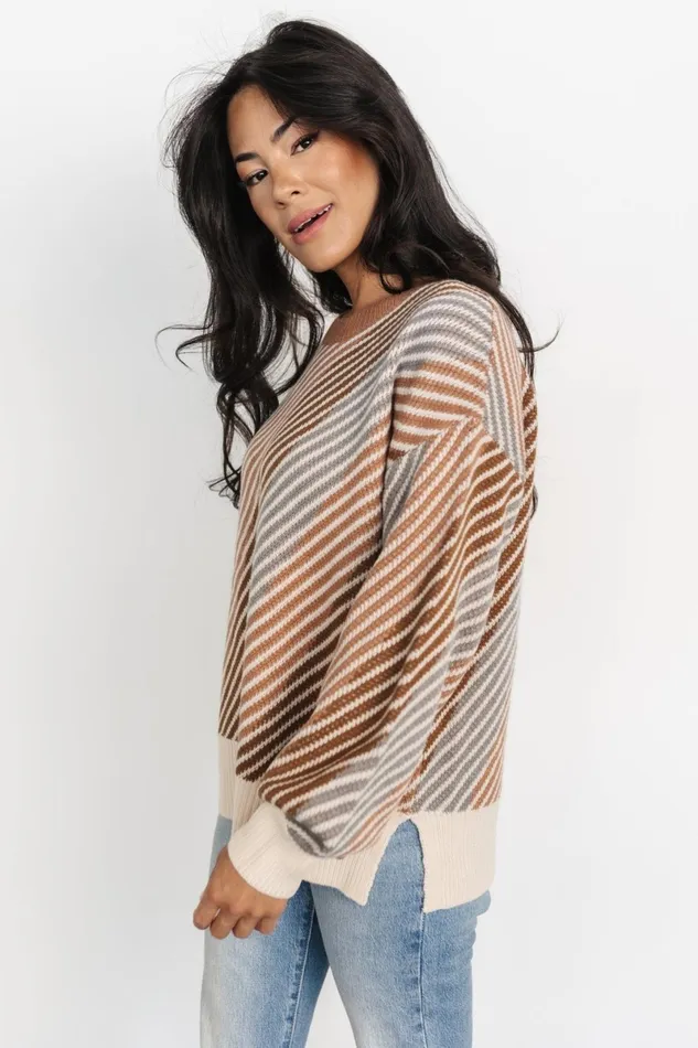 Baldwin Striped Sweater Multi Women Baltic Born Sweaters