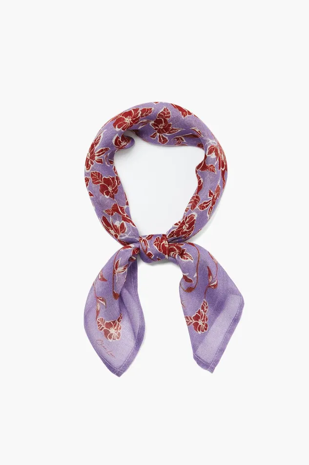 Bandana Violet Cassia Floral Women Chan Luu Bandanas