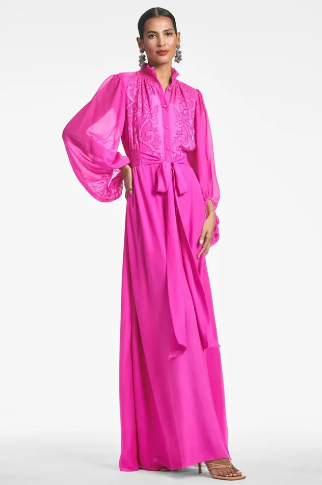 Beatrix Gown 8211 Fuchsia Women Sachin and Babi Boho