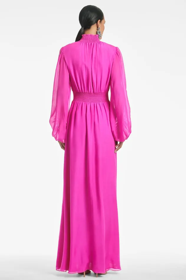 Beatrix Gown 8211 Fuchsia Women Sachin and Babi Boho