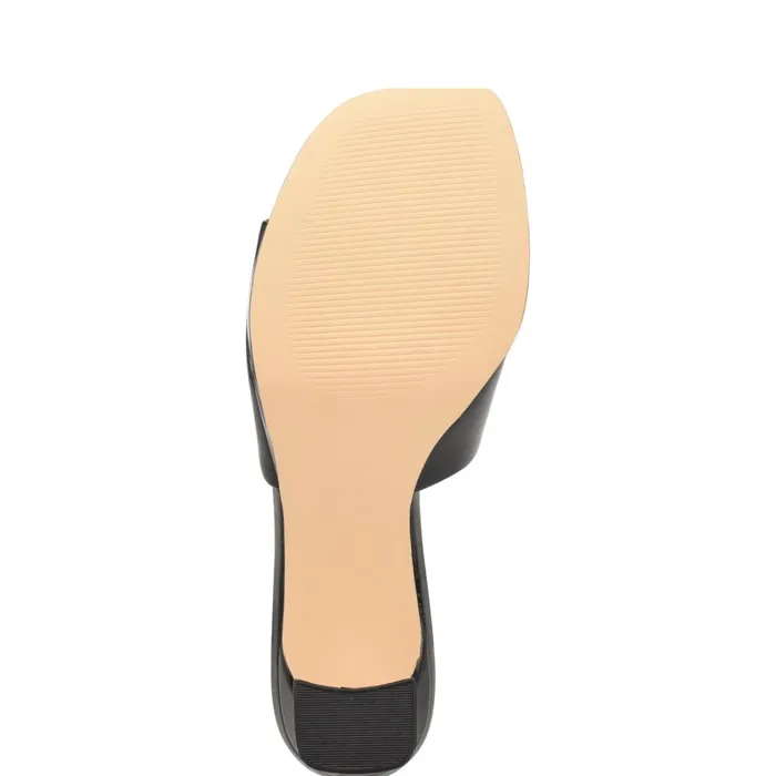 Beez Platform Sandals Black Patent Women Nine West Heeled Beez Platform Sandals Black Patent Women Nine West Heeled