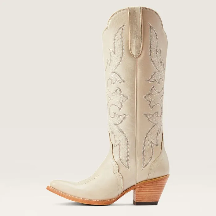 Belinda StretchFit Western Boot Bone Women Ariat Western Boots Belinda StretchFit Western Boot Bone Women Ariat Western Boots