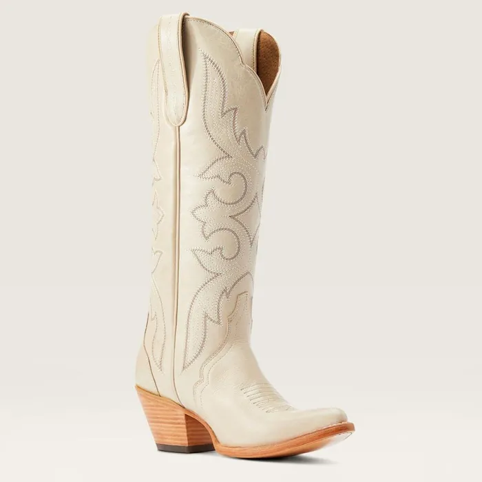 Belinda StretchFit Western Boot Bone Women Ariat Western Boots Belinda StretchFit Western Boot Bone Women Ariat Western Boots