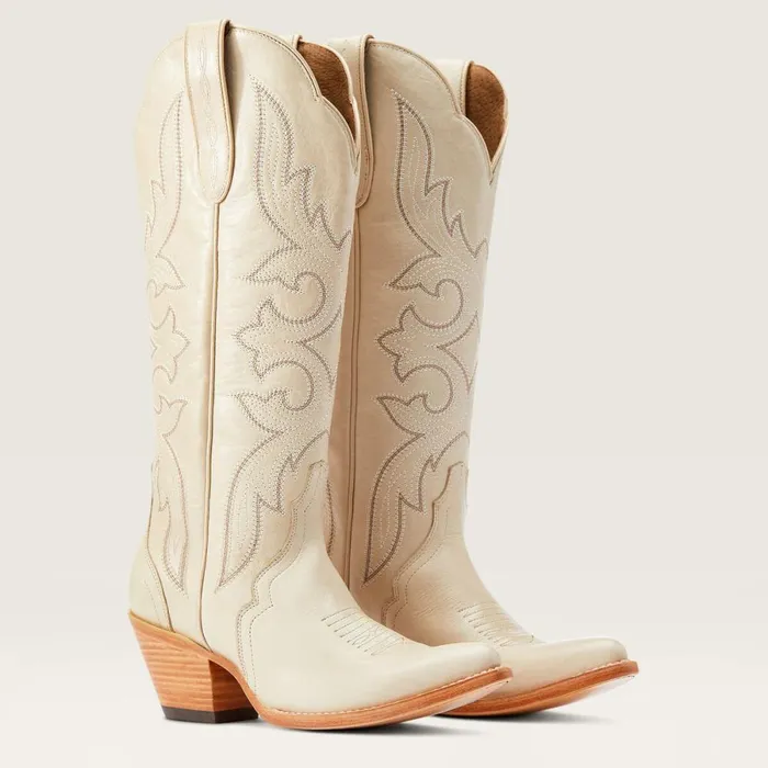 Belinda StretchFit Western Boot Bone Women Ariat Western Boots Belinda StretchFit Western Boot Bone Women Ariat Western Boots