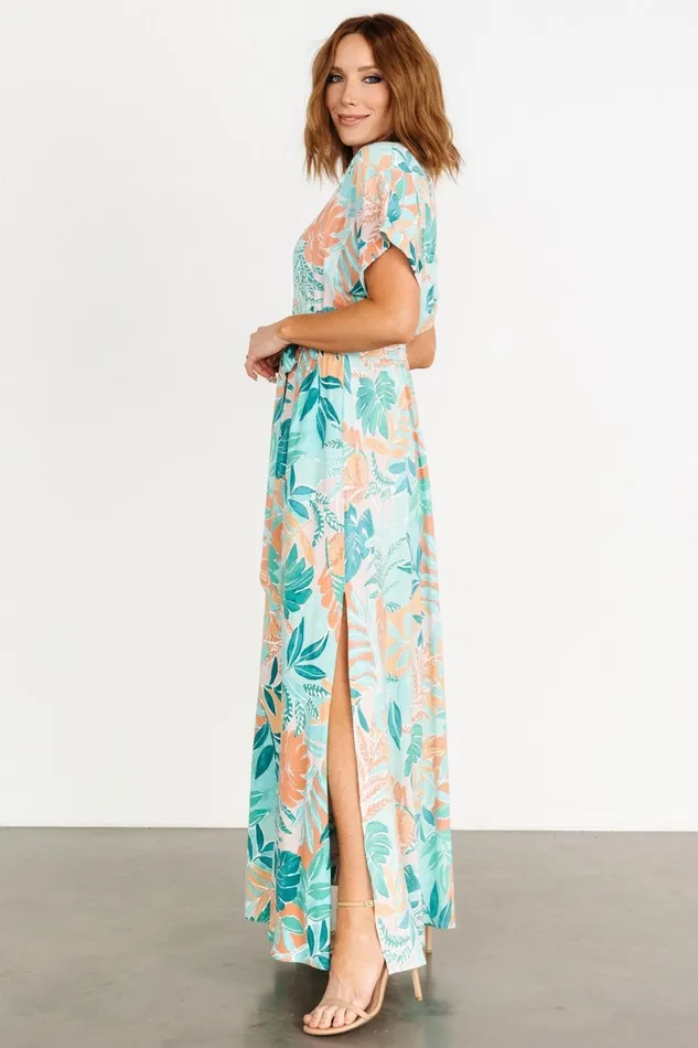 Belize Maxi Dress Multi Print Women Baltic Born Cover Ups Belize Maxi Dress Multi Print Women Baltic Born Cover Ups