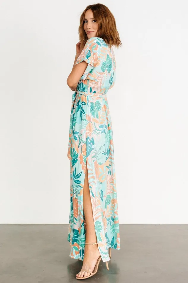 Belize Maxi Dress Multi Print Women Baltic Born Cover Ups Belize Maxi Dress Multi Print Women Baltic Born Cover Ups