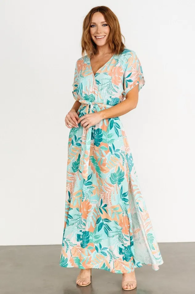 Belize Maxi Dress Multi Print Women Baltic Born Cover Ups Belize Maxi Dress Multi Print Women Baltic Born Cover Ups