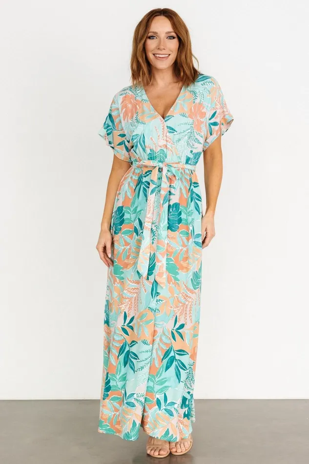 Belize Maxi Dress Multi Print Women Baltic Born Cover Ups Belize Maxi Dress Multi Print Women Baltic Born Cover Ups