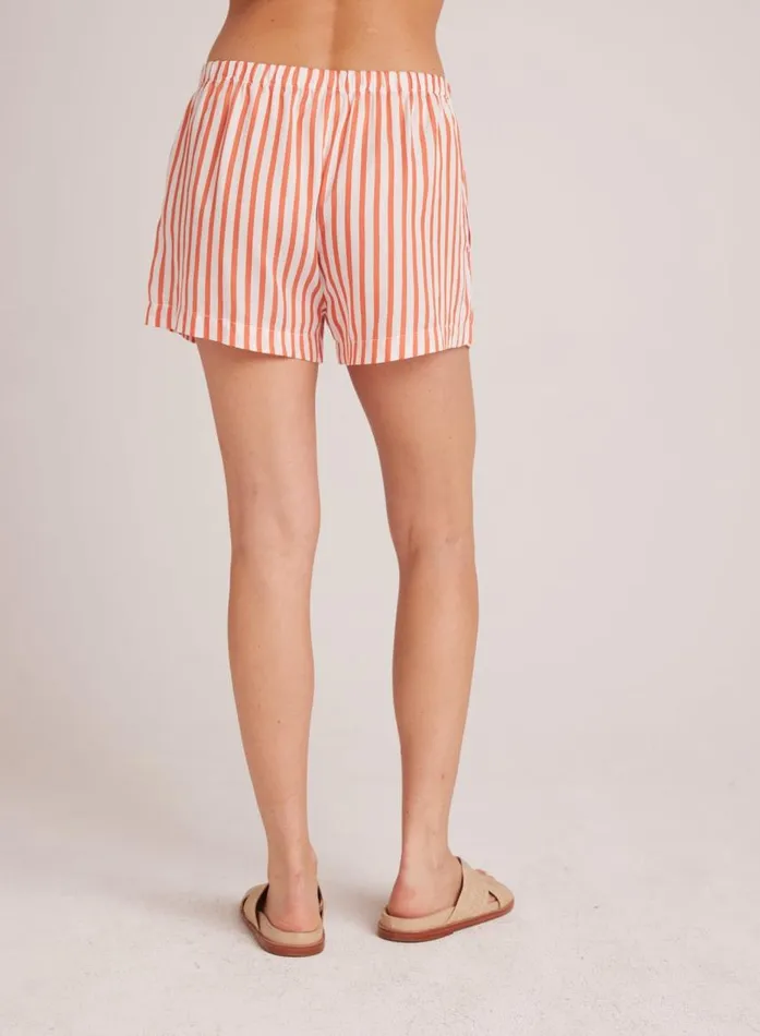 Bella Dahl Boxer Short 8211 Sunset Blaze Stripe Women Shorts
