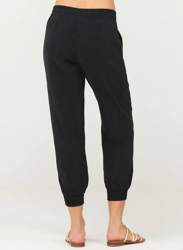 Bella Dahl Easy Drawstring Jogger 8211 Vintage Black Women Pants Bella Dahl Easy Drawstring Jogger 8211 Vintage Black Women Pants