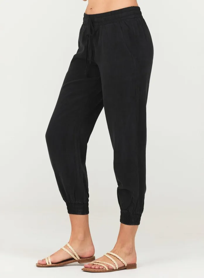Bella Dahl Easy Drawstring Jogger 8211 Vintage Black Women Pants Bella Dahl Easy Drawstring Jogger 8211 Vintage Black Women Pants