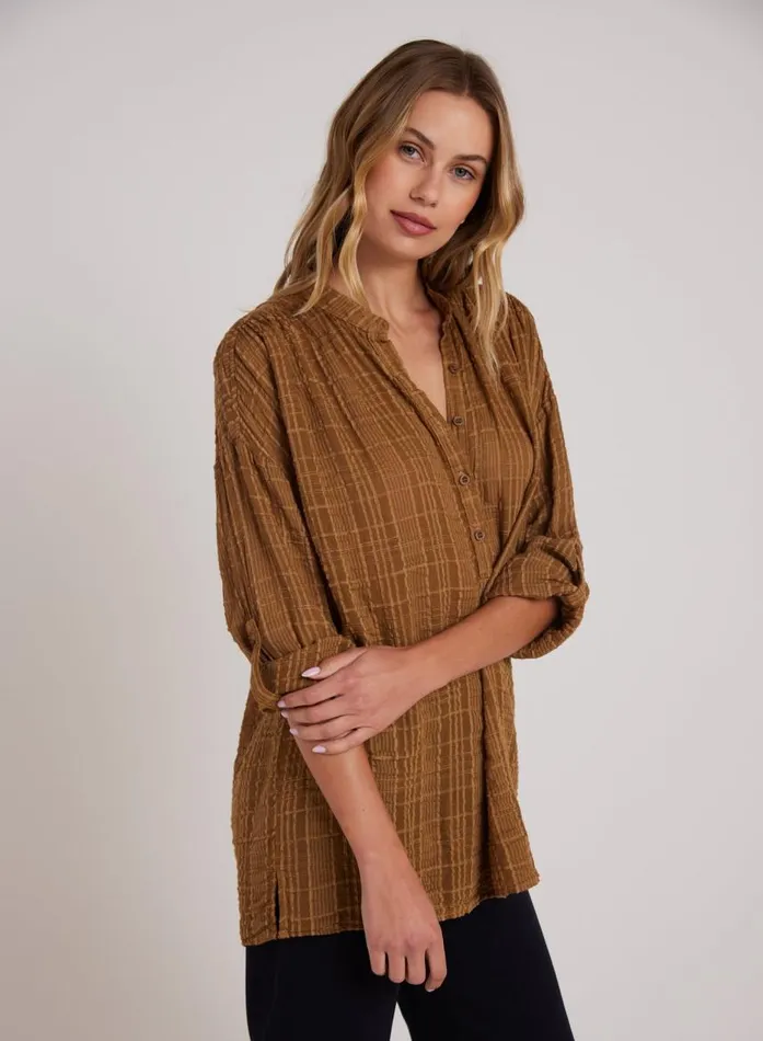 Bella Dahl Long Sleeve Shirred Pullover 8211 Topaz Gold Women Long Sleeve Bella Dahl Long Sleeve Shirred Pullover 8211 Topaz Gold Women Long Sleeve
