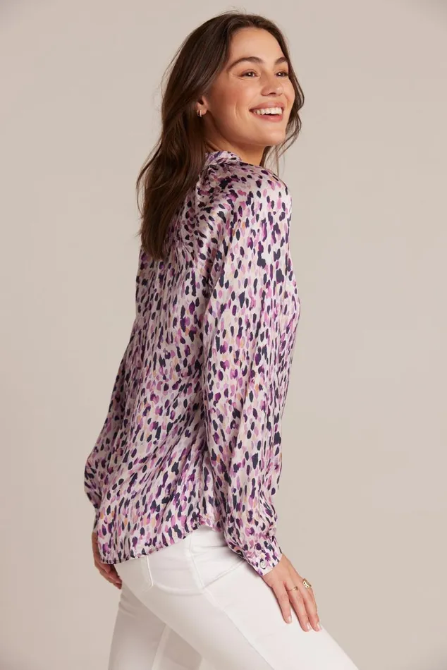 Bella Dahl Raglan Sleeve Pullover 8211 Confetti Print Women Long Sleeve Bella Dahl Raglan Sleeve Pullover 8211 Confetti Print Women Long Sleeve