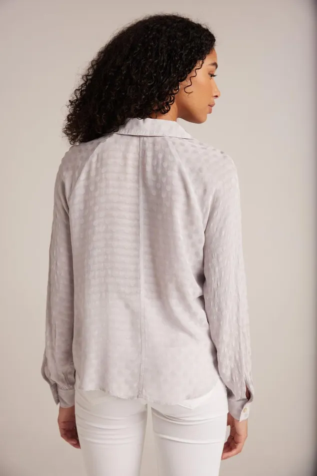 Bella Dahl Round Hem Bishop Sleeve Shirt 8211 Silver Pearl Women Long Sleeve Bella Dahl Round Hem Bishop Sleeve Shirt 8211 Silver Pearl Women Long Sleeve