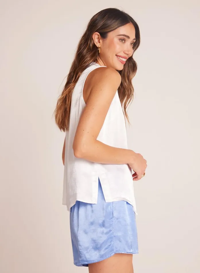 Bella Dahl Sleeveless Notch Collar Button Down 8211 White Women Sleeveless Bella Dahl Sleeveless Notch Collar Button Down 8211 White Women Sleeveless