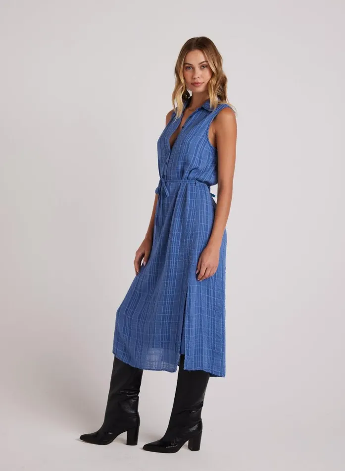 Bella Dahl Sleeveless Pullover Midi Dress 8211 Bright Indigo Women Midi Dresses Bella Dahl Sleeveless Pullover Midi Dress 8211 Bright Indigo Women Midi Dresses