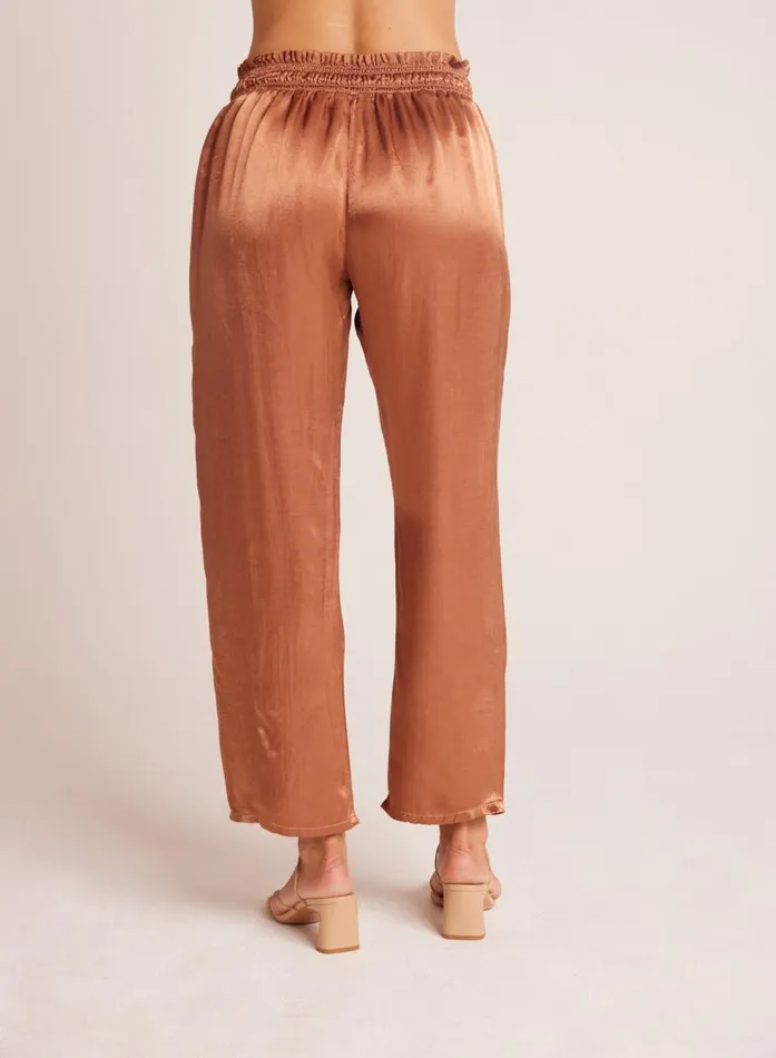 Bella Dahl Smocked Waist Trousers 8211 Curacao Coconut Women Pants Bella Dahl Smocked Waist Trousers 8211 Curacao Coconut Women Pants