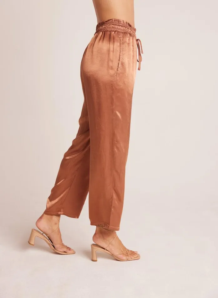 Bella Dahl Smocked Waist Trousers 8211 Curacao Coconut Women Pants Bella Dahl Smocked Waist Trousers 8211 Curacao Coconut Women Pants