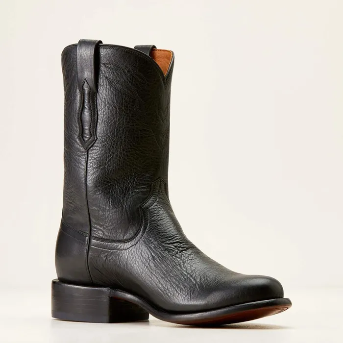 Bench Made Clanton Western Boot Cool Black Bison Men Ariat Western Boots Bench Made Clanton Western Boot Cool Black Bison Men Ariat Western Boots