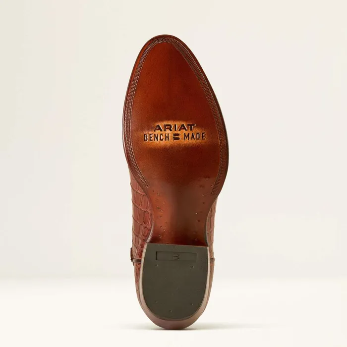 Bench Made James Western Boot Whiskey Nile Crocrustic Tobacco Men Ariat Western Boots Bench Made James Western Boot Whiskey Nile Crocrustic Tobacco Men Ariat Western Boots